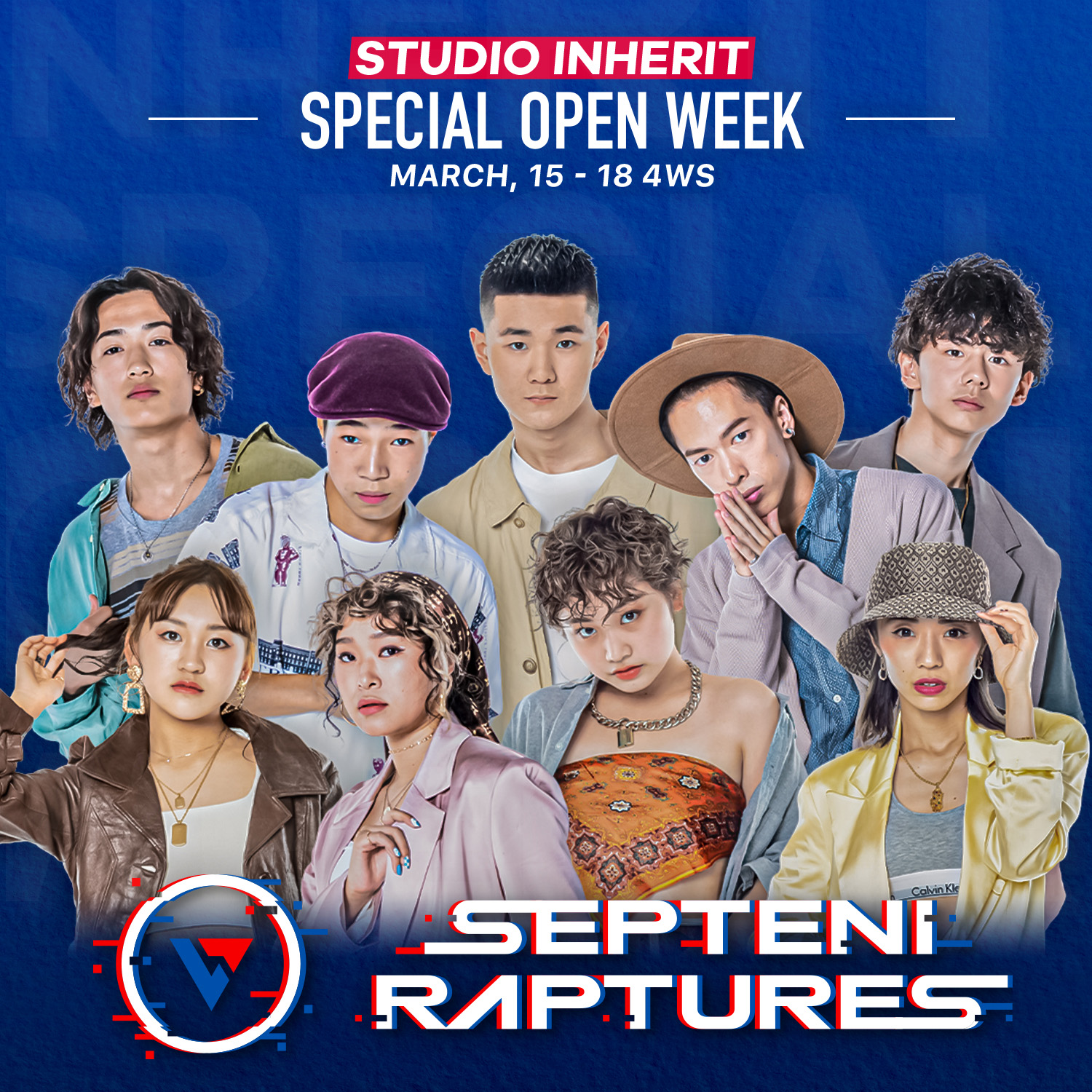 ワークショップ開催！】うれしい限定特典付き／SEPTENI RAPTURESと一緒